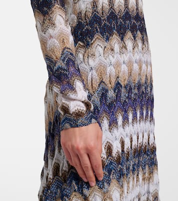 Lamé maxi dress | Missoni