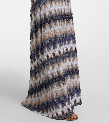 Lamé maxi dress | Missoni