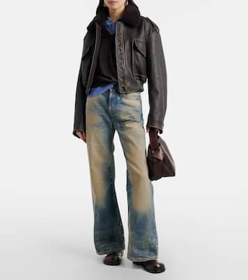 Layered wool polo sweater  | Acne Studios