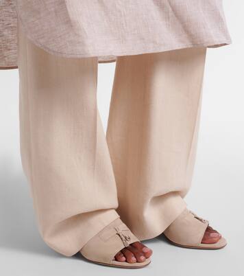 Suede mules | Loro Piana