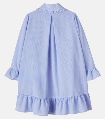 Robe chemise rayée à volants | Moncler Enfant