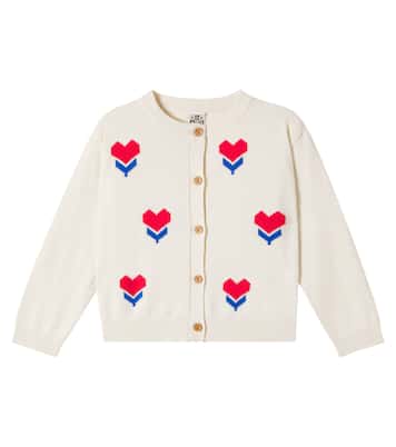 Cardigan Nina aus Baumwoll-Jacquard  | Bonton