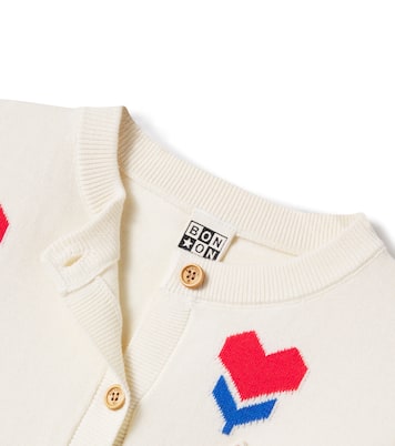 Cardigan Nina aus Baumwoll-Jacquard  | Bonton