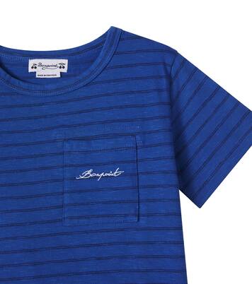 条纹棉质混纺T恤 | Bonpoint