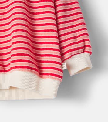 Zen条纹棉质混纺毛巾布运动衫 | Cozmo