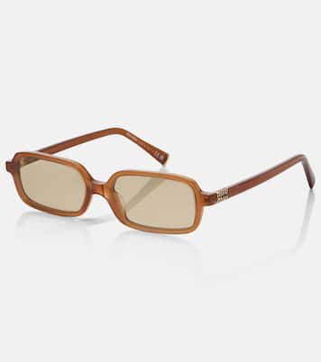 Logo rectangular sunglasses | Miu Miu
