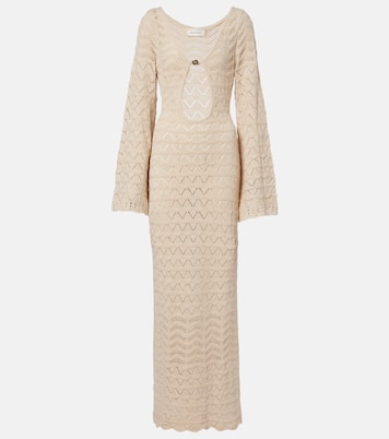 Rey crochet cotton-blend maxi dress | Bananhot