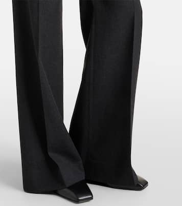 Pantalones flared Alina de lana virgen | Victoria Beckham