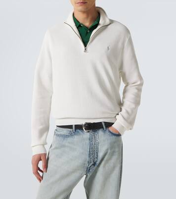 Pull en coton à col zippé | Polo Ralph Lauren