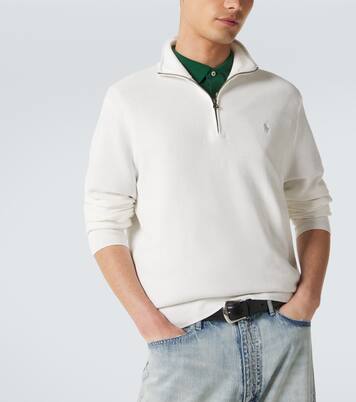 Pull en coton à col zippé | Polo Ralph Lauren