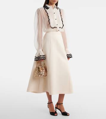 Bon Bon Small embellished bucket bag | Jimmy Choo