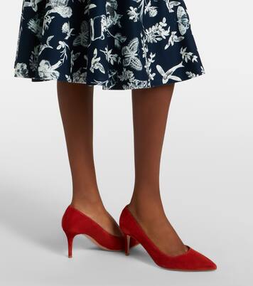 Abito midi con stampa floreale | Erdem