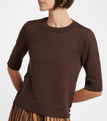 Virgin wool sweater | Oscar de la Renta
