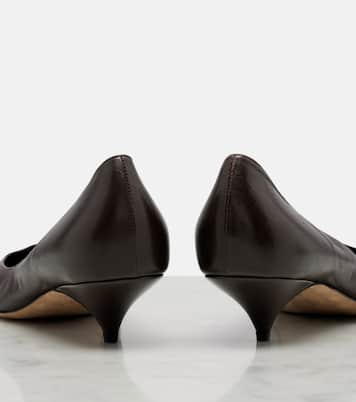 Liisa Three leather pumps | The Row