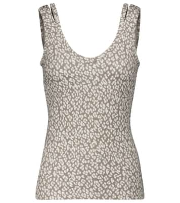 Dixon leopard printed tank top | Varley