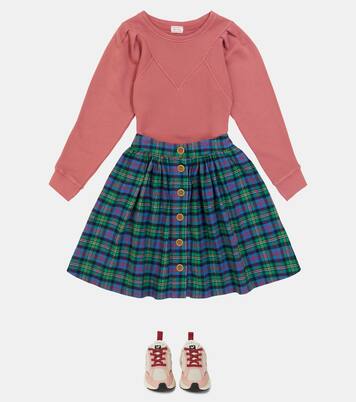Mistral checked cotton skirt | Morley