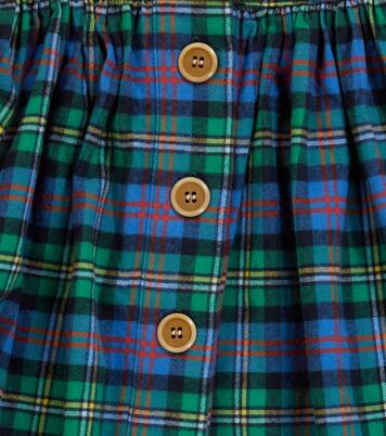 Mistral checked cotton skirt | Morley