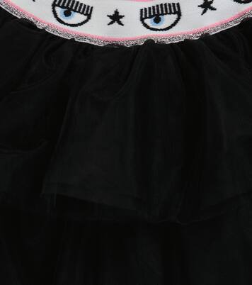 x Chiara Ferragni tulle skirt | Monnalisa