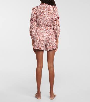 Bedruckte Shorts Rachel | Poupette St Barth