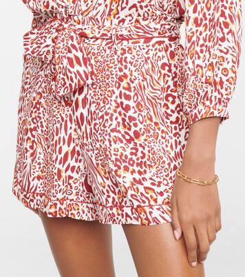 Bedruckte Shorts Rachel | Poupette St Barth