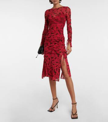 Robe midi imprimée | Diane von Furstenberg