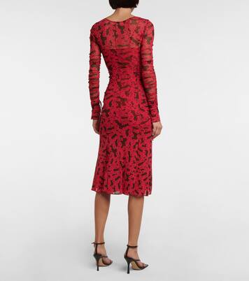 Robe midi imprimée | Diane von Furstenberg