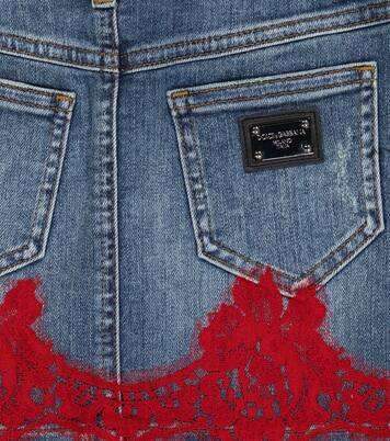 Denim skirt | Dolce&Gabbana Kids