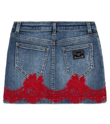 Denim skirt | Dolce&Gabbana Kids