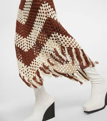 Midikleid Mellor aus Baumwolle | Dodo Bar Or