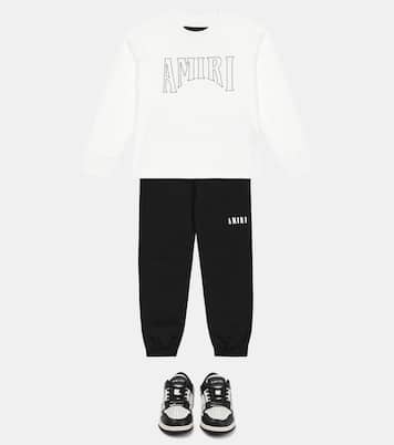 Logo cotton jersey sweatshirt | Amiri Kids