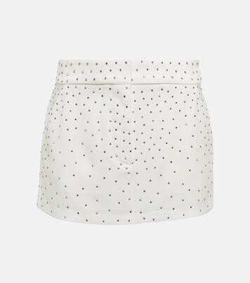 Mini-jupe Carling en crêpe à cristaux | Alex Perry