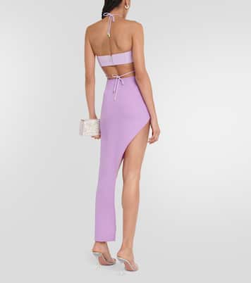 어시메트릭 울 맥시 스커트 | David Koma