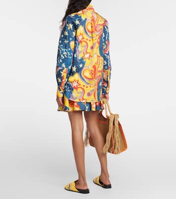 x No Vacancy Inn printed cotton shirt | Marni