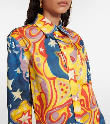 x No Vacancy Inn printed cotton shirt | Marni