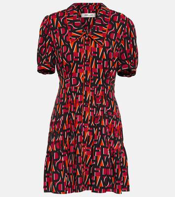 Robe Darius à logo | Diane von Furstenberg