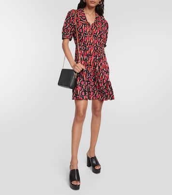 Robe Darius à logo | Diane von Furstenberg