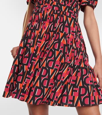 Robe Darius à logo | Diane von Furstenberg