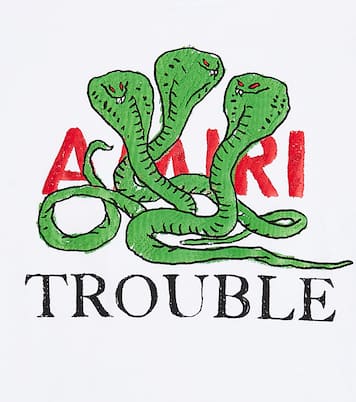 Logo cotton T-shirt | Amiri Kids