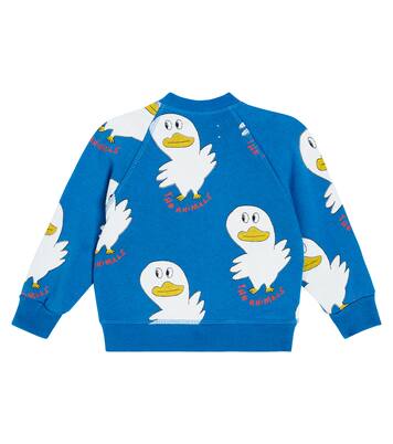 Baby Duck printed cotton sweatshirt | The Animals Observatory