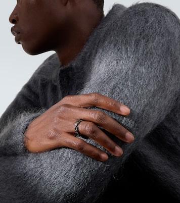 Deco Mini 18kt white gold ring | Shay Jewelry