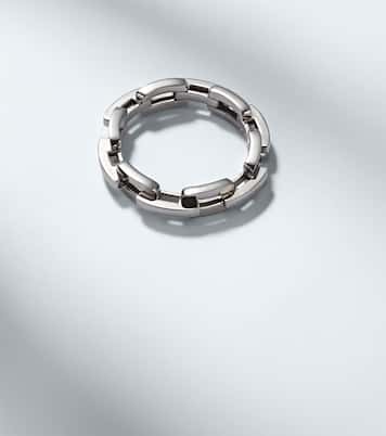 Deco Mini 18kt white gold ring | Shay Jewelry