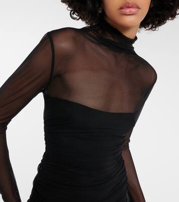 Robe en résille | Norma Kamali