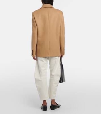 Abrigo cruzado Vianney de lana virgen | Nili Lotan