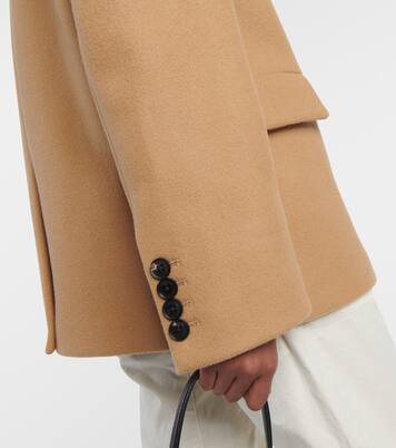 Abrigo cruzado Vianney de lana virgen | Nili Lotan