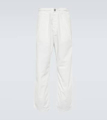 Marina cotton straight pants | Stone Island
