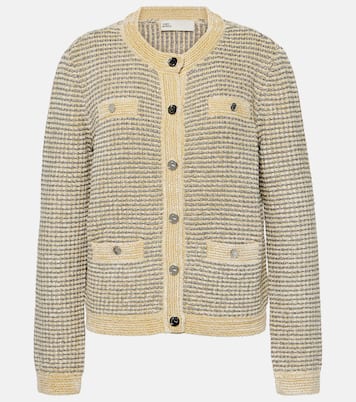 Cardigan Kendra aus Samt | Tory Burch