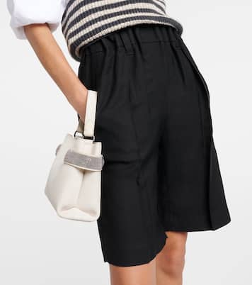 Shorts aus Twill | Brunello Cucinelli
