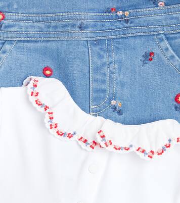 Baby Set aus Latzhose und Body | Tartine et Chocolat