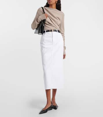 Sera denim maxi skirt | Tove