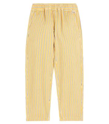 Striped cotton twill pants | Il Gufo